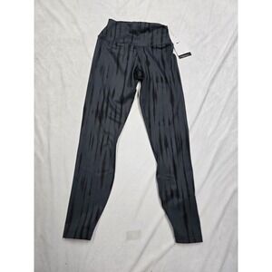 Nike One Women Iron Grey Printed High Waist 7/8 Ankle Leggings Size S FZ7272-060